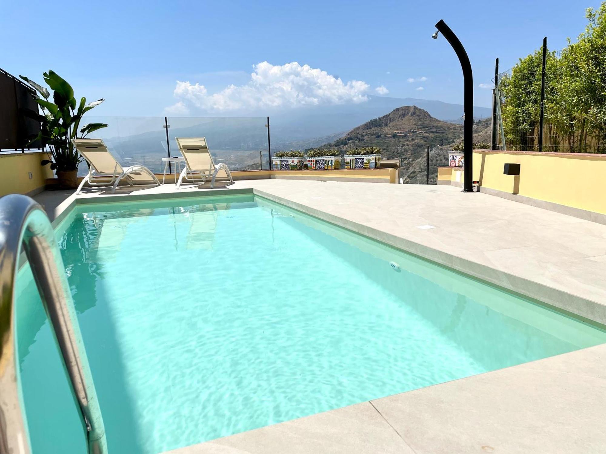 Villa Da Vinci Luxury Panoramic Apartments - Taormina Rooms Collection 외부 사진